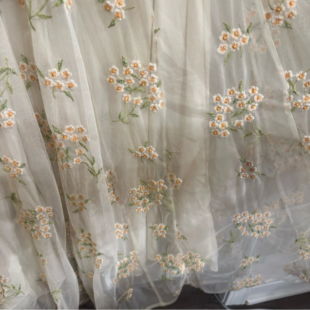 Free People Embroidered Holding On Convertible Maxi Dress - Picture 11 of 15